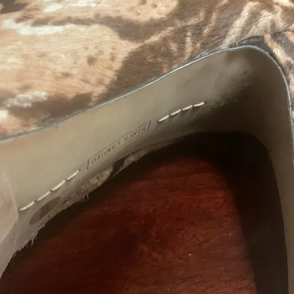 Vince Camuto Calf Hair Bootie Sz 10