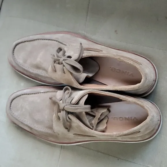 VINCE Wellington coastal sports suede shoes