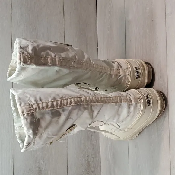 Vintage Sorel Women Snowlion Tall Insulated Lined  Duck Boots Canada sz 8