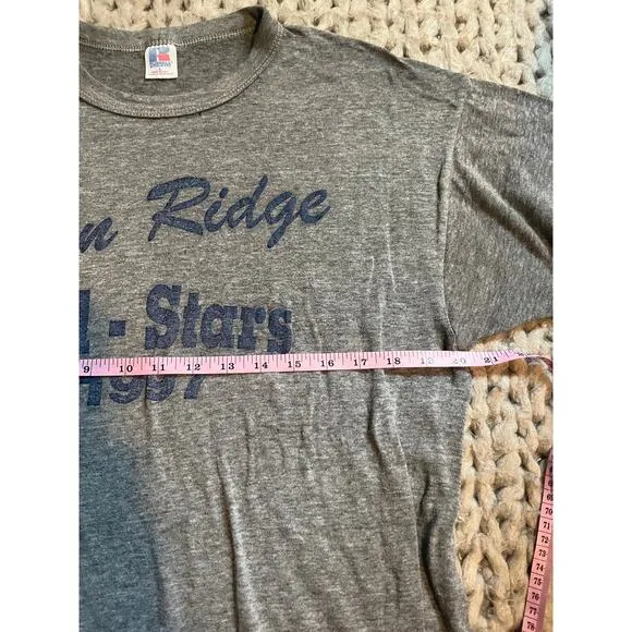 Vintage t-shirt Russel baseball all stars 1997 grey size large