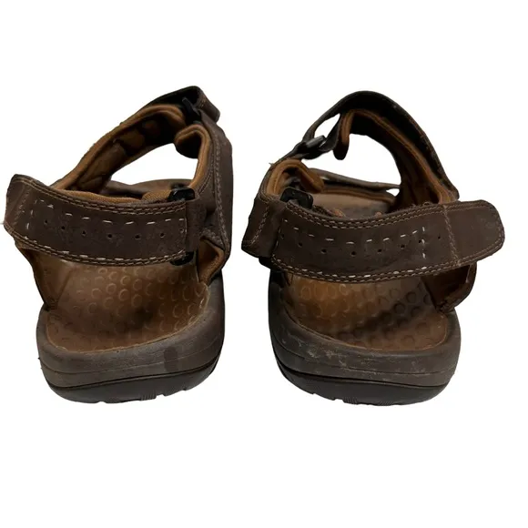 Vionic Brown Mick Casual Outdoor Sandals with Orthaheel Technology Men's Size11