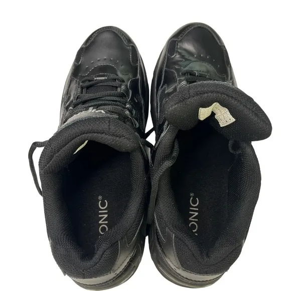 Vionic Walker Classic‎ Black Sneaker Womens Size 8.5
