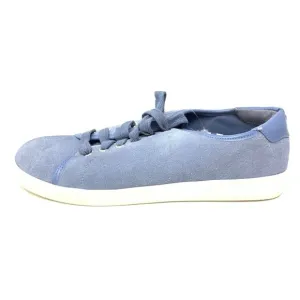 Vionic Women's Size 7 Brinley Suede Lace Up Comfort Sneakers Light Blue