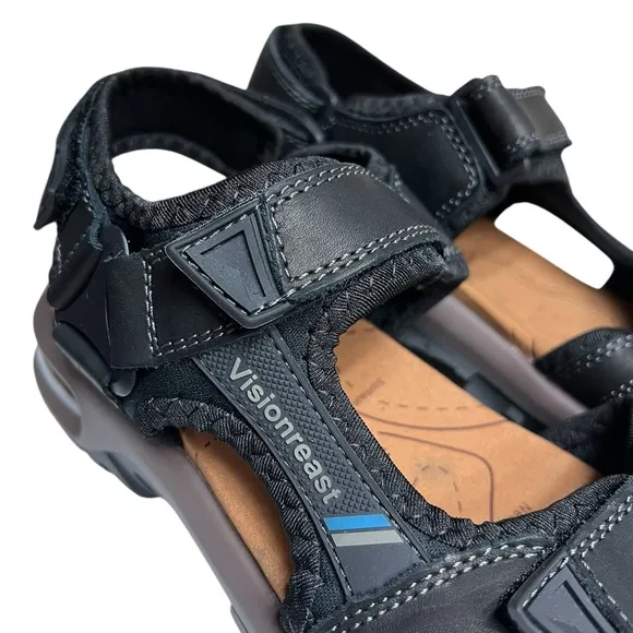 Visionreast Mens Athletic Open Toe Hiking Outdoor Non-slip Sandals 10
