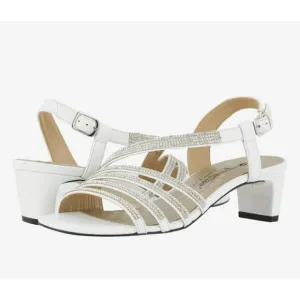 Walking Cradles Lettie White Women's Dress Shoes Size 6.5, Elegant &amp; Comfortable