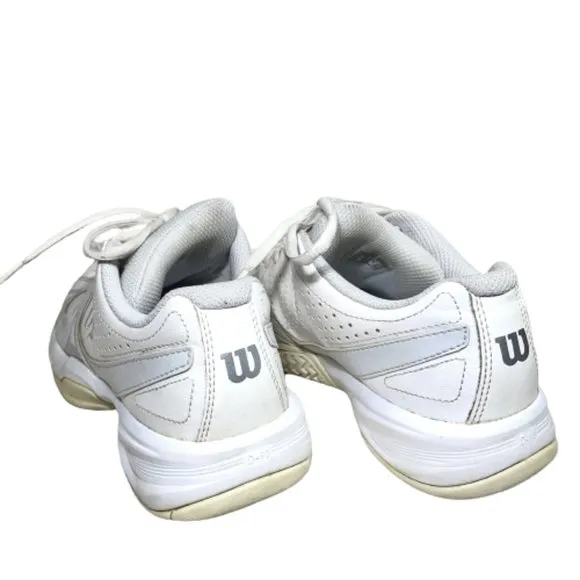 Wilson White Tennis Shoes Size 6.5
