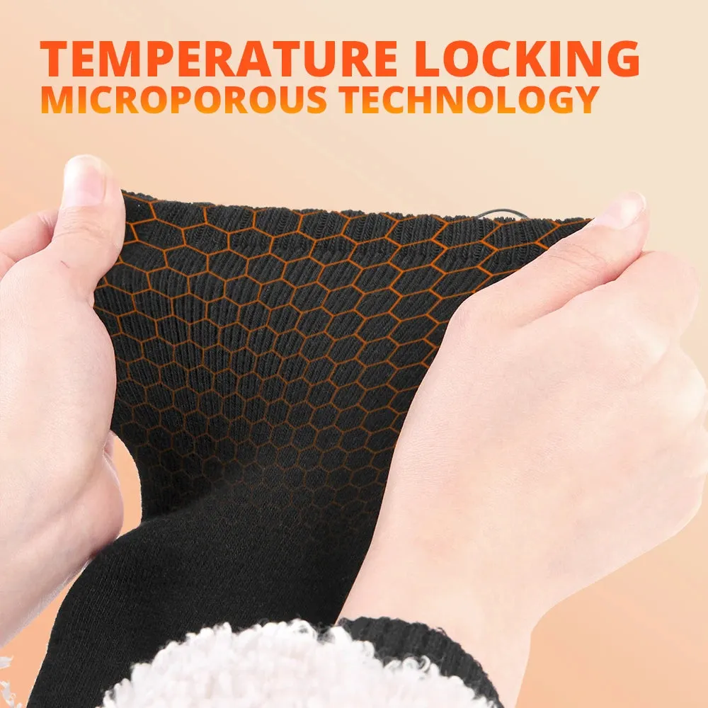Winter Heated Socks Rechargeable Heating Socks for USB 5000mah Heated Socks Warmth Outdoor Heated Boots Snowmobile Winter Ski