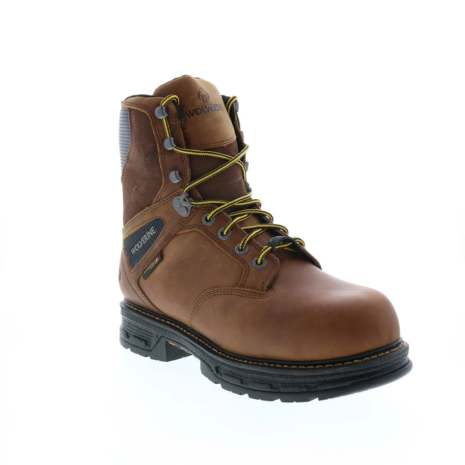 Wolverine Hellcat Ultraspring 8" CM Insulated Mens Brown Wide Work Boots