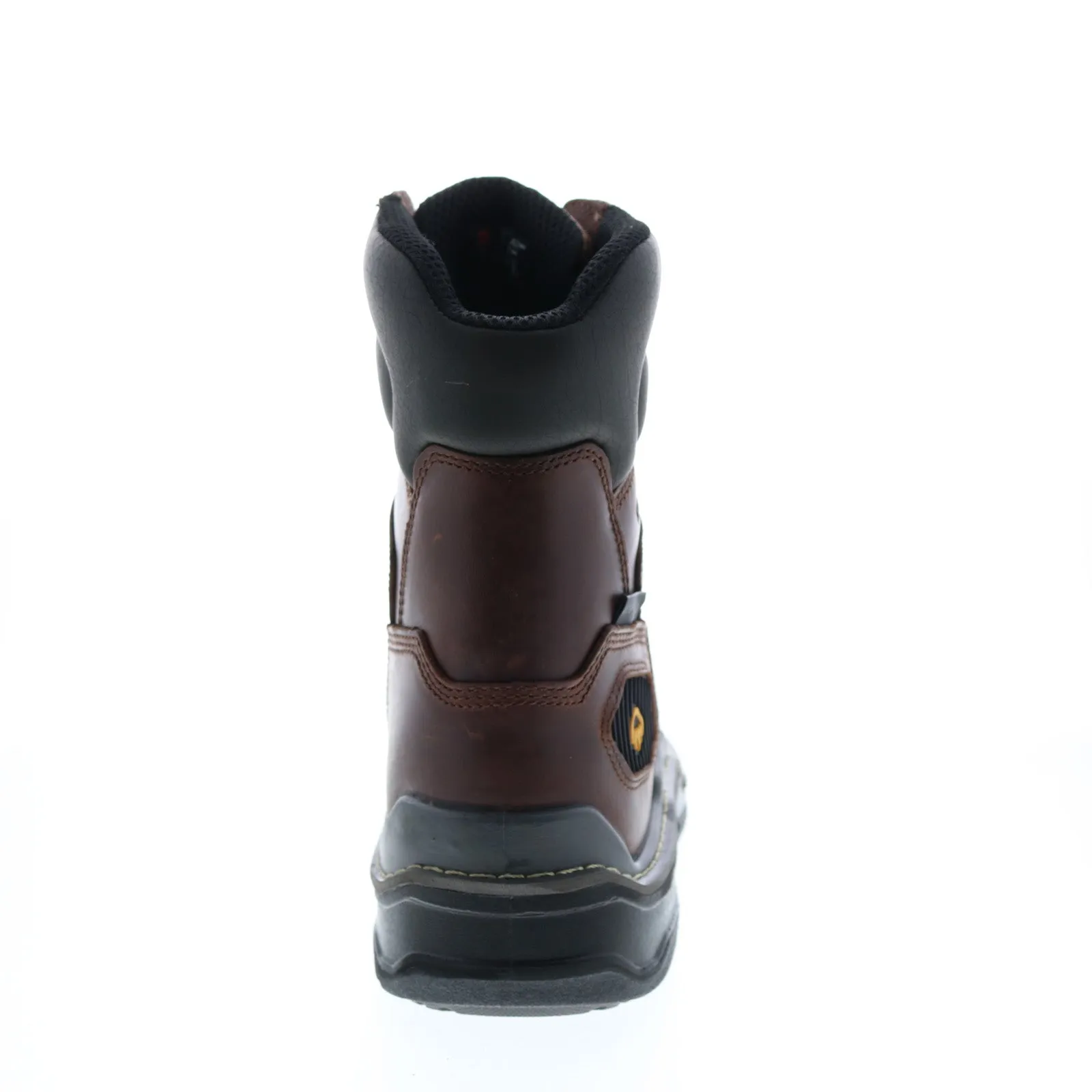 Wolverine Raider Durashocks WP Insulated 8" Mens Brown Wide Work Boots