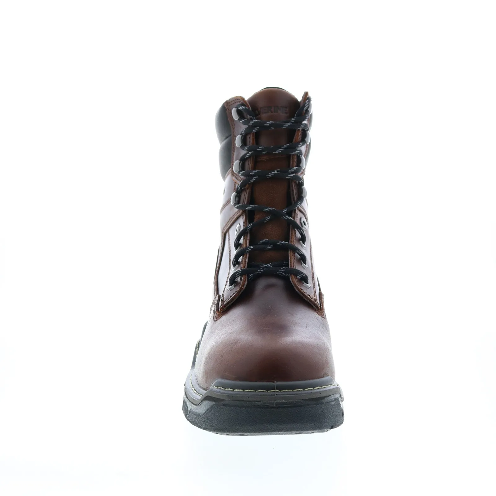 Wolverine Raider Durashocks WP Insulated 8" Mens Brown Wide Work Boots