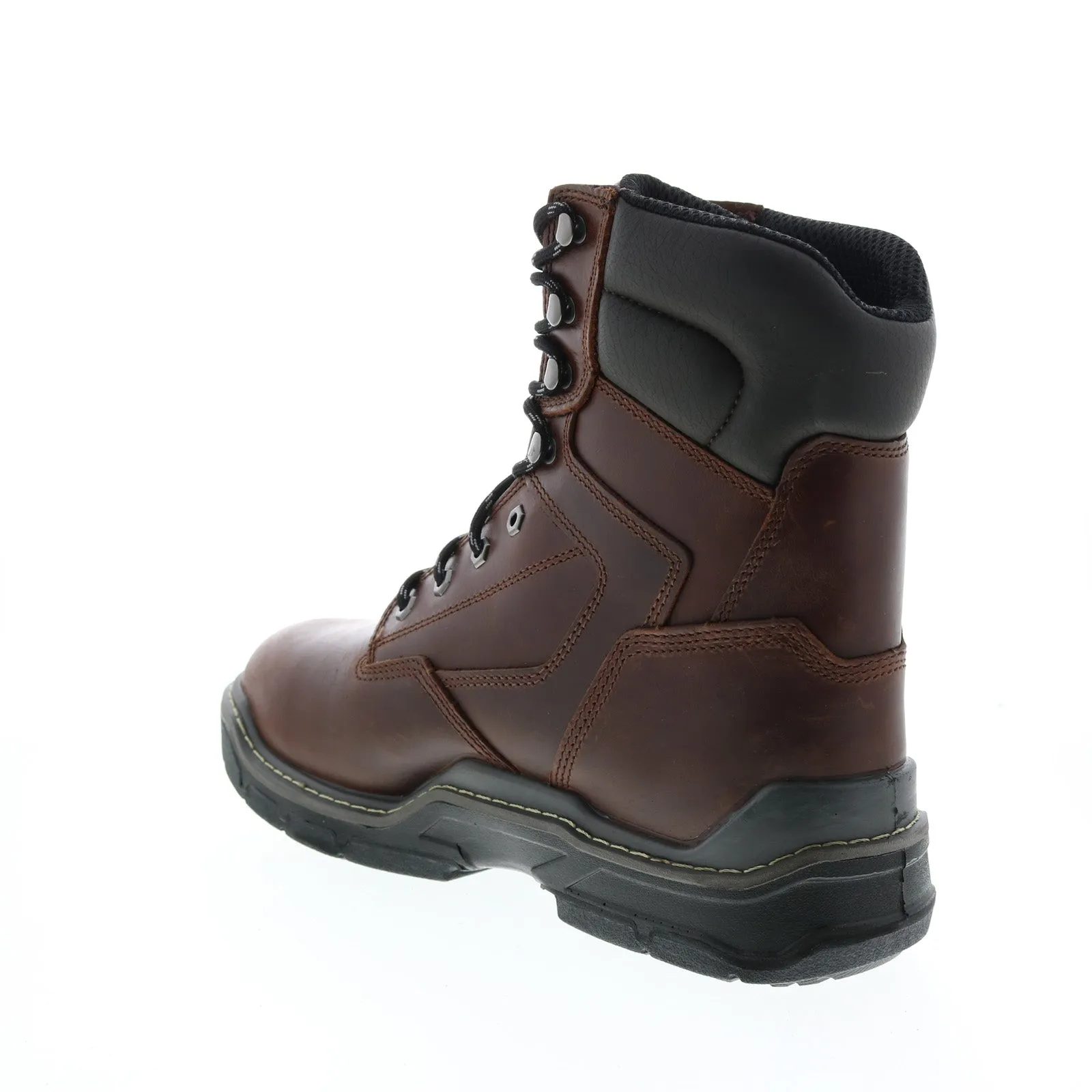 Wolverine Raider Durashocks WP Insulated 8" Mens Brown Wide Work Boots
