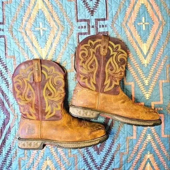 Woman's Georgia waterproof steel toed boots