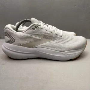 Womens 11.5 / Mens 10 (B) Brooks Glycerin 21 Shoes White/Silver Running Walking