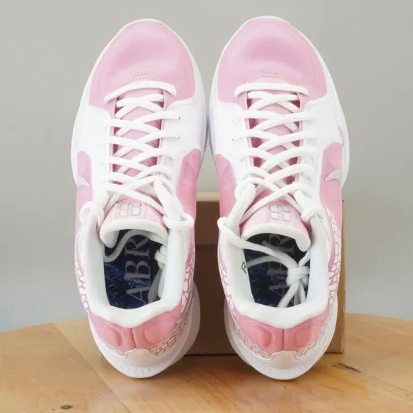 Womens 9 / 7.5M - Nike Sabrina 2 NBY Basketball Shoes Pink Aunt Pearl Kay Yow
