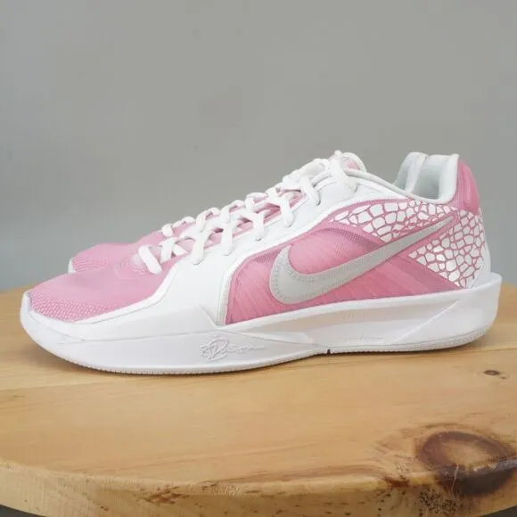Womens 9 / 7.5M - Nike Sabrina 2 NBY Basketball Shoes Pink Aunt Pearl Kay Yow
