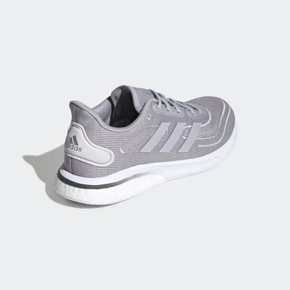 WOMEN'S adidas Supernova Boost Glory Gray/Silver Metallic FV6018 Running Shoes