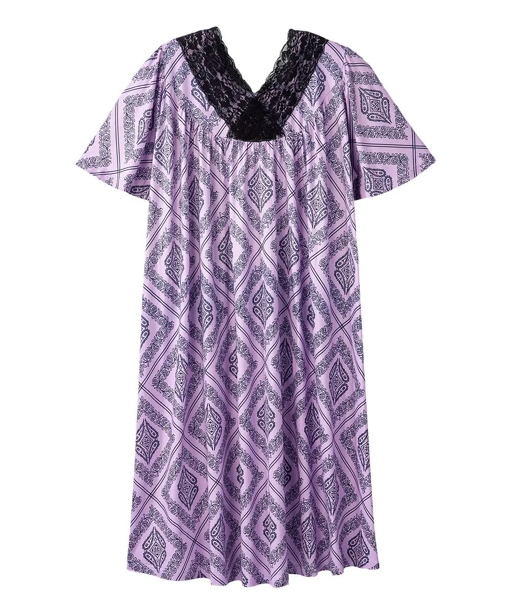 Women's Buttery Soft Easy-On Lounge Dress/ Nightgown