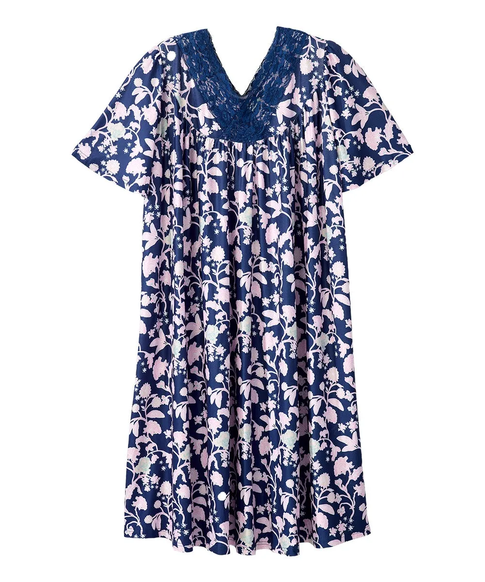 Women's Buttery Soft Easy-On Lounge Dress/ Nightgown