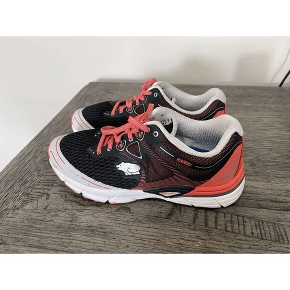 Women's Karhu Fluid 5 MRE Walking Shoes Sneakers Size 7.5 US/39 EU Black Pink
