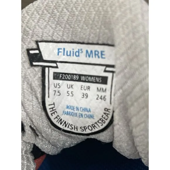 Women's Karhu Fluid 5 MRE Walking Shoes Sneakers Size 7.5 US/39 EU Black Pink