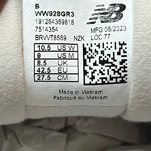 Women’s New Balance 928 Version 3 Walking Shoes, Size 10.5