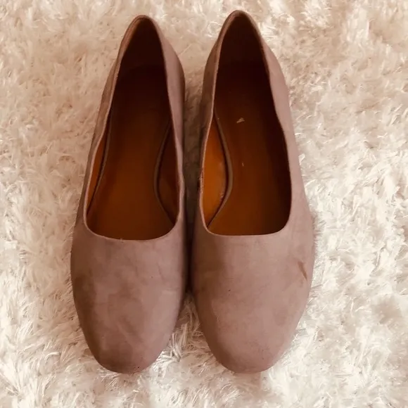 Women’s  short heels shoes  Gray/tan Pumps Shoes Halston