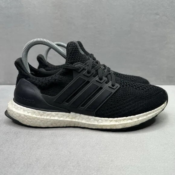 Womens Size 7 adidas UltraBoost 5.0 Shoes DNA Core Black/White Athletic Sneakers