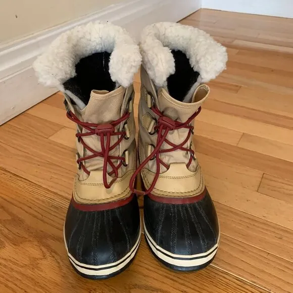 Women's SOREL Joan of Artic White Fur Top