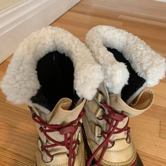 Women's SOREL Joan of Artic White Fur Top