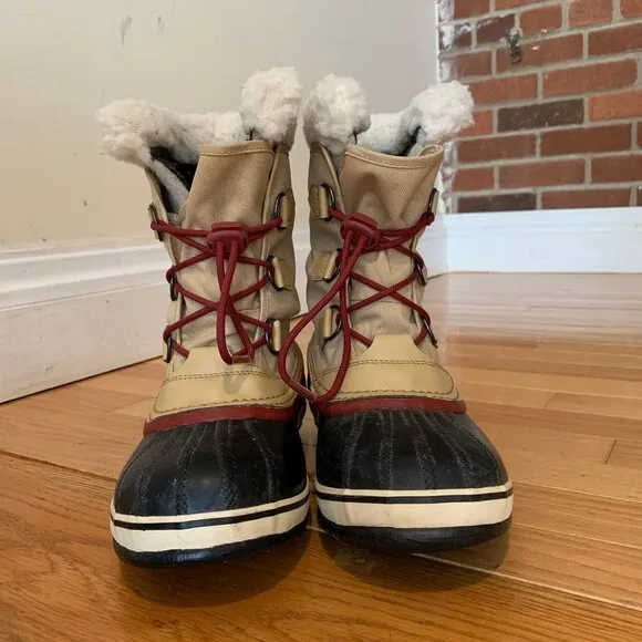 Women's SOREL Joan of Artic White Fur Top