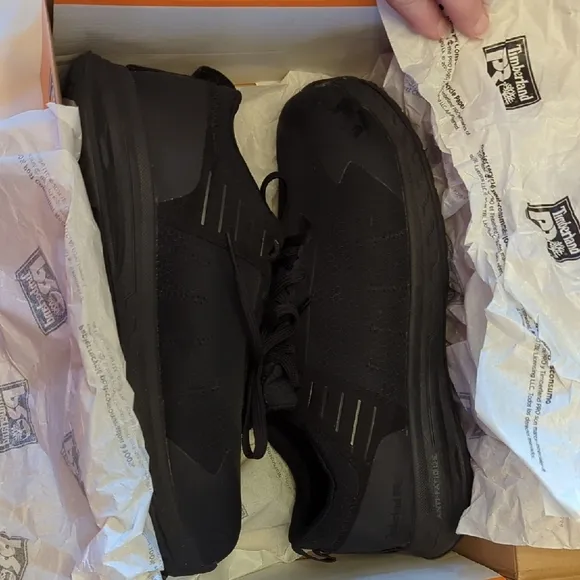 Women's Timberland PRO Overdrive utility Black Shoes size 7.5