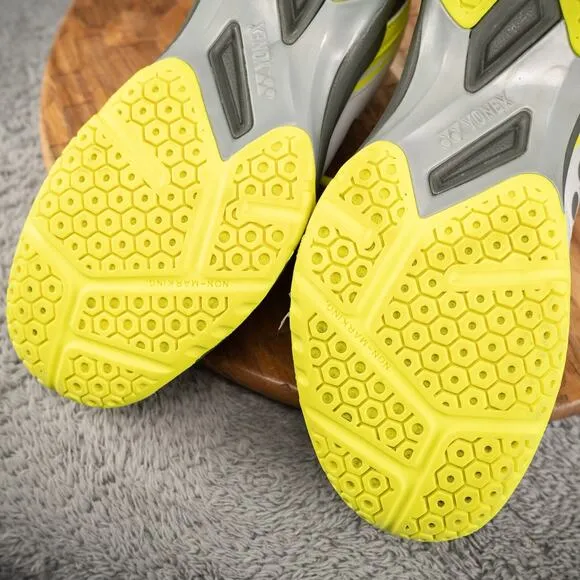 Yonex Badminton PIckleball Shoe Power Cushion 65Z Womens Size 9 (White/Lime)