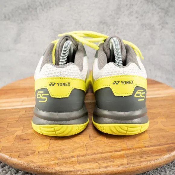 Yonex Badminton PIckleball Shoe Power Cushion 65Z Womens Size 9 (White/Lime)