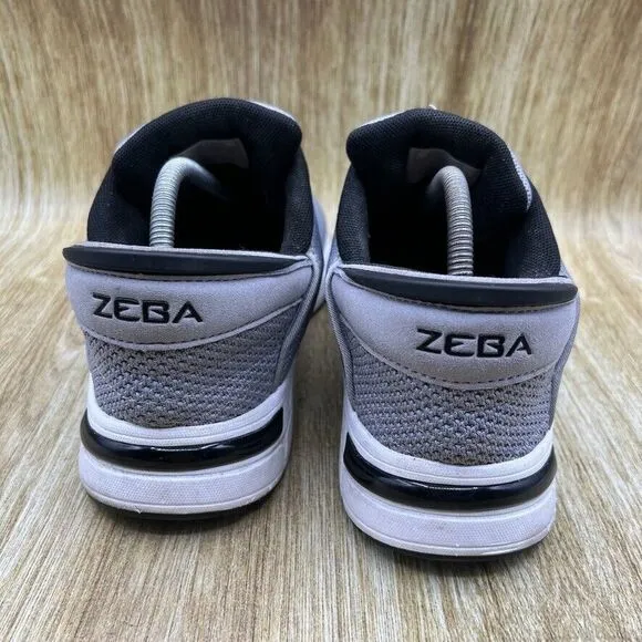 Zeba Handsfree Men's Size 9.5 Sneakers Grey White‎ Mesh Shoes Walking Comfort