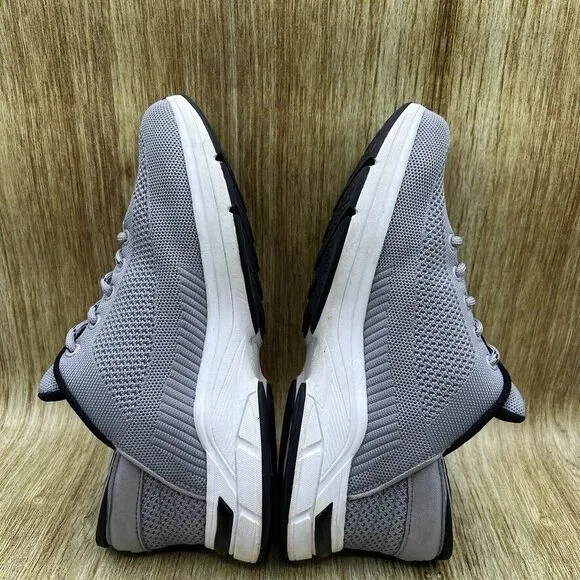 Zeba Handsfree Men's Size 9.5 Sneakers Grey White‎ Mesh Shoes Walking Comfort