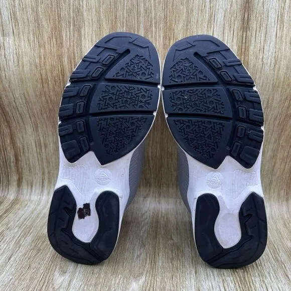 Zeba Handsfree Men's Size 9.5 Sneakers Grey White‎ Mesh Shoes Walking Comfort