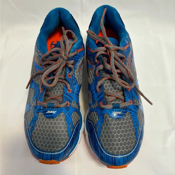 Zoot Sports Del Mar Running Blue Gray Black Orange New Shoes Sneakers Men Size 7